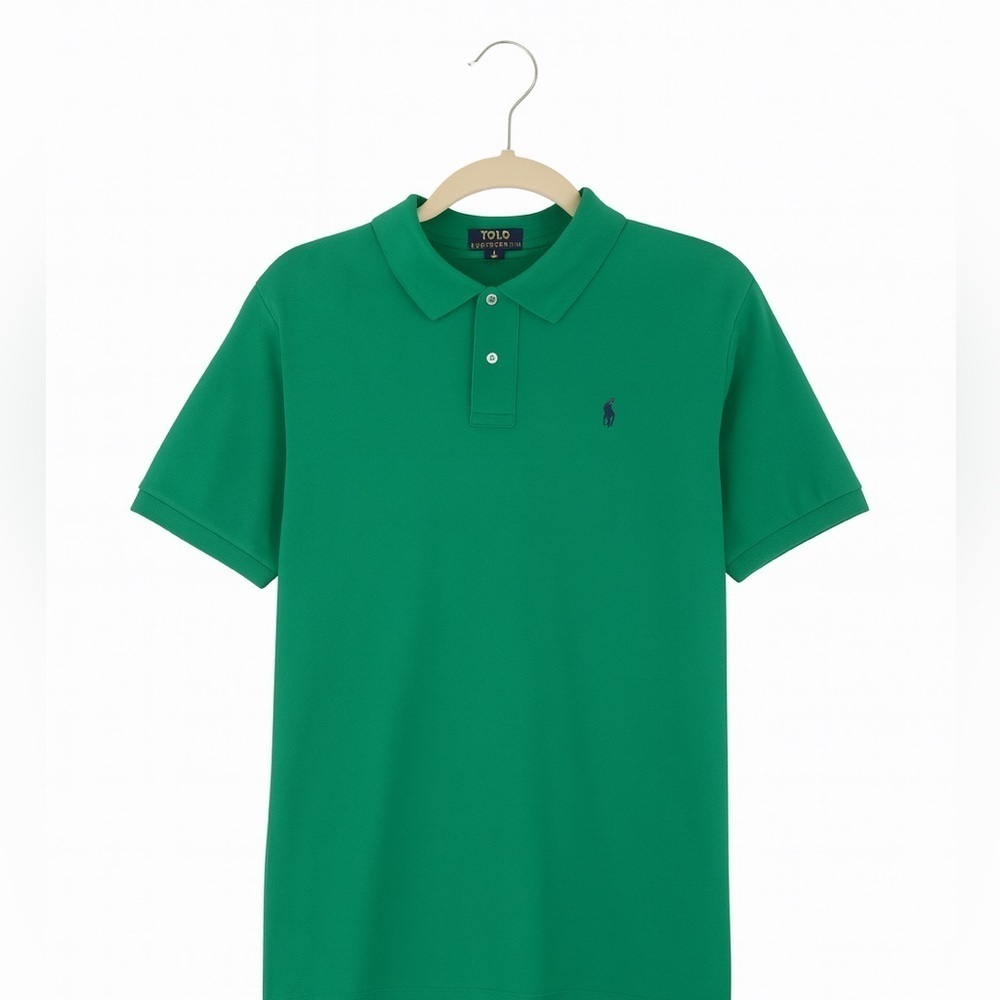 Vintage Polo Ralph Lauren Shirt Size Large – 1990s Classic Cotton Top, Versatile